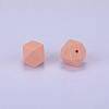 Hexagonal Silicone Beads SI-JX0019A-84-1
