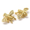 Brass with Cubic Zirconia Pendants KK-K341-21G-3
