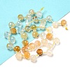 Natural Yellow Hematoid Quartz/Golden Healer Quartz Beads Strands G-H297-B17-02-2