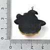Halloween Opaque Resin Pendants CRES-D318-02B-P-3