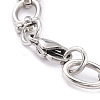 Non-Tarnish 304 Stainless Steel Link Chain Bracelet for Men Women BJEW-Z011-20P-3