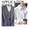 1Pc Brass Hanging Chains Collar Pins Tie Clips DIY-CA0005-89P-6