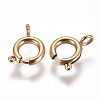 Ion Plating(IP) 304 Stainless Steel Spring Ring Clasps STAS-F224-02G-C-2