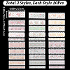 3 Sets 3 Colors Paper Hollow Lace Scrapbook Paper Pads Sets DIY-CP0008-93B-2