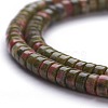 Natural Unakite Beads Strands G-H230-33-3