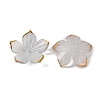 Transparent Acrylic Bead Caps TACR-P011-03D-2