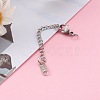 Tarnish Resistant 304 Stainless Steel Chain Extender FIND-JF00088-02-4