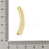 304 Stainless Steel Curved Tube Beads STAS-M071-03B-G-4