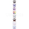 500Pcs Dog Paw Stickers AJEW-S089-05-2