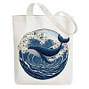 Canvas Women's Tote Bags ABAG-WH0056-002-1