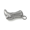 304 Stainless Steel Pendants STAS-L277-05B-P-2