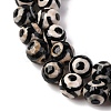Tibetan Style dZi Beads G-G752-05-8mm-6