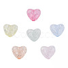 Transparent Crackle Acrylic Beads MACR-N006-14-A01-2