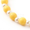 Opaque Acrylic Stretch Beaded Bracelets for Kids BJEW-JB06230-7