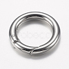 Tarnish Resistant 304 Stainless Steel Spring Gate Rings STAS-O114-038P-2