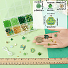 Saint Patrick's Day Theme DIY Glass Beads Bracelets Making Kits DIY-SC0028-72-3