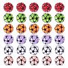 30Pcs Sport Theme Resin Rhinestone Beads RESI-TA0003-96B-3