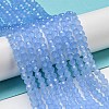 Imitation Jade Glass Beads Stands X-EGLA-A035-J4mm-D03-3