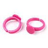 Adjustable Colorful Acrylic Ring Components X-SACR-R740-M-4