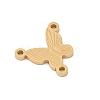 304 Stainless Steel Connector Charms STAS-P383-01C-G-2