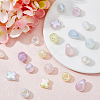 60Pcs 6 Style Plating Acrylic Beads OACR-FH0001-048-3