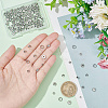 160Pcs 8 Styles 304 Stainless Steel Spacer Beads STAS-AR0001-75-3