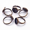 Adjustable Brass Ring Components X-J2673012-NR-1