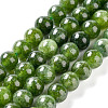 Dyed Natural Malaysia Jade Beads Strands G-G021-02C-13-1