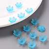 Frosted Acrylic Bead Caps MACR-S371-07A-755-6