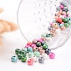 Round Natural Wood Beads WOOD-Q017-8mm-M-LF-3