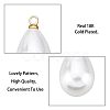 BENECREAT ABS Plastic Imitation Pearl Pendants KK-BC0010-75-5