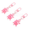 3Pcs Resin Tortoise Pendant Decorations HJEW-TA0001-39E-2