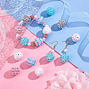Resin Rhinestone Beads RESI-PH0001-81B-5