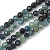 Natural Blue Tourmaline Beads Strands G-B168-A06-2mm-2