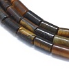 Natural Tiger Eye Beads Strands G-F631-B02-3