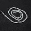 Natural Topaz Crystal Bead Strands G-G663-07-3mm-2