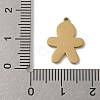 Christmas Theme 304 Stainless Steel Pendants STAS-Z093-08H-3