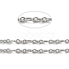 Tarnish Resistant 316 Surgical Stainless Steel Cable Chains CHS-E012-05P-2