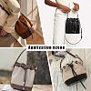2 Sets 2 Colors PU Imitation Leather Bag Drawstring Cord & Cord Slider DIY Kits DIY-WR0002-08-5