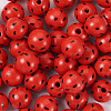 Natural Wooden Beads WOOD-TAC0010-03A-4