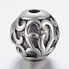 316 Surgical Stainless Steel Beads STAS-F160-17AS-1