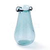 Miniature Glass Vase Ornaments AJEW-Z006-01C-1