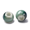Bright Glazed Porcelain Beads PORC-D300-A10-3