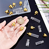12Pcs 3 Styles Clear Glass Wish Bottle Pendants FIND-PH0024-30G-5