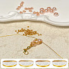 4 Rolls 4 Styles Round Copper Wire CWIR-LP0001-04G-3
