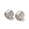 Non-Tarnish 304 Stainless Steel European Beads LS-STAS-H214-04P-2