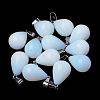 Teardrop Opalite Pendants X-G-Q435-05-1