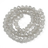 Glass Beads Strands EGLA-A034-J8mm-D10-3