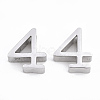 Tarnish Resistant 304 Stainless Steel Pendants STAS-T041-09-4-1