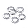 Non-Tarnish 304 Stainless Steel Linking Rings STAS-L218-13A-P-1
